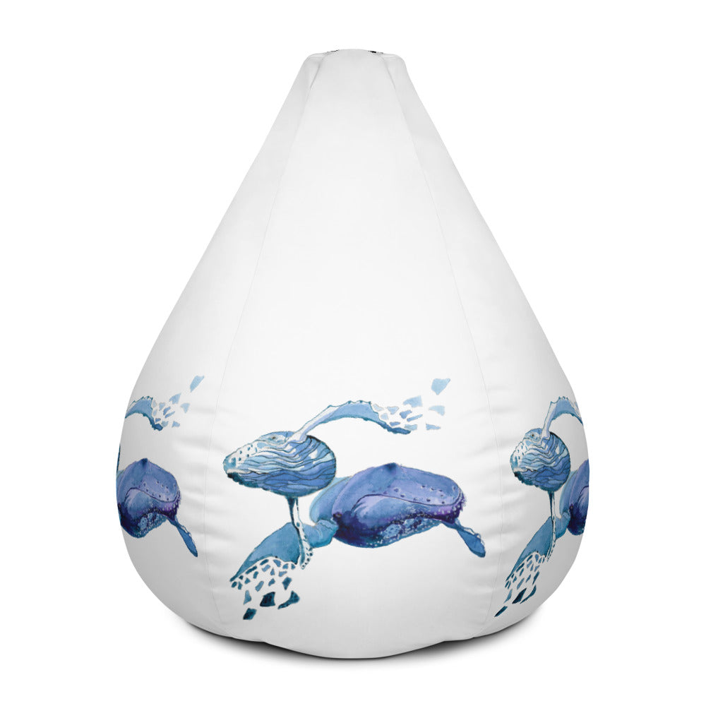 SC Natural Whale design Bean Bag Cover