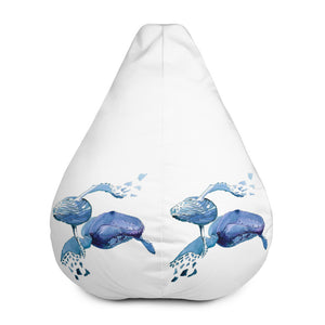 SC Natural Whale design Bean Bag Cover