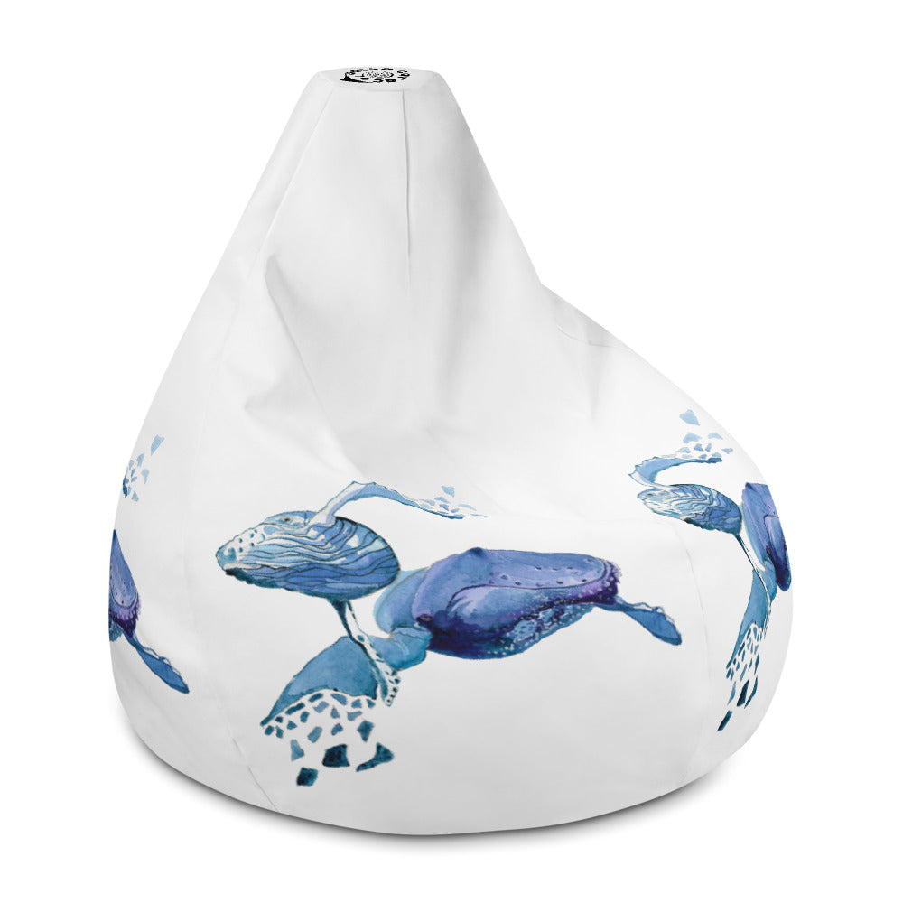 SC Natural Whale design Bean Bag Cover