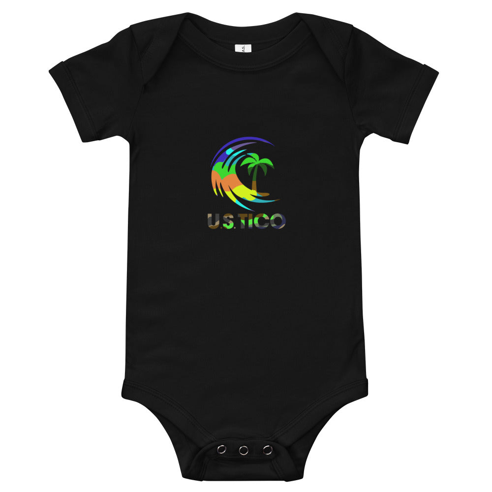 US Tico Baby Short Sleeve One Piece | Soft 100% Cotton Bodysuit | UStico