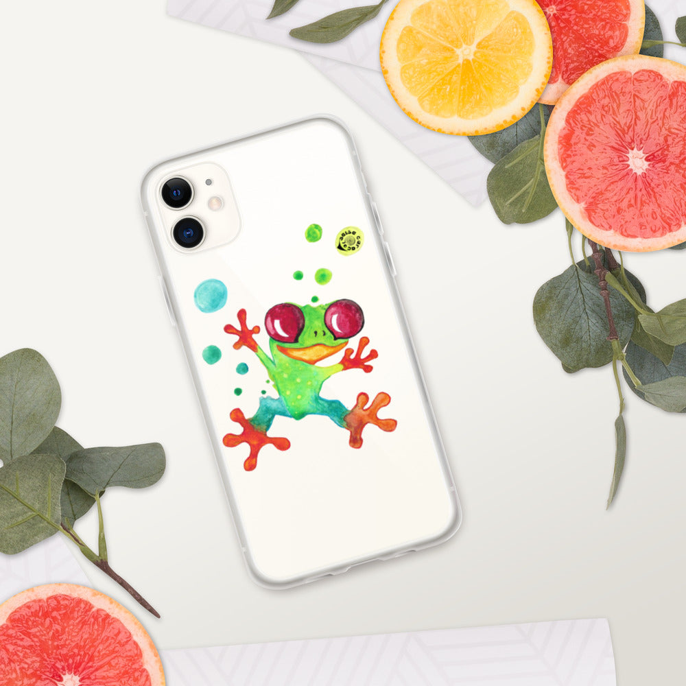 SC Jungle Frog iPhone Case