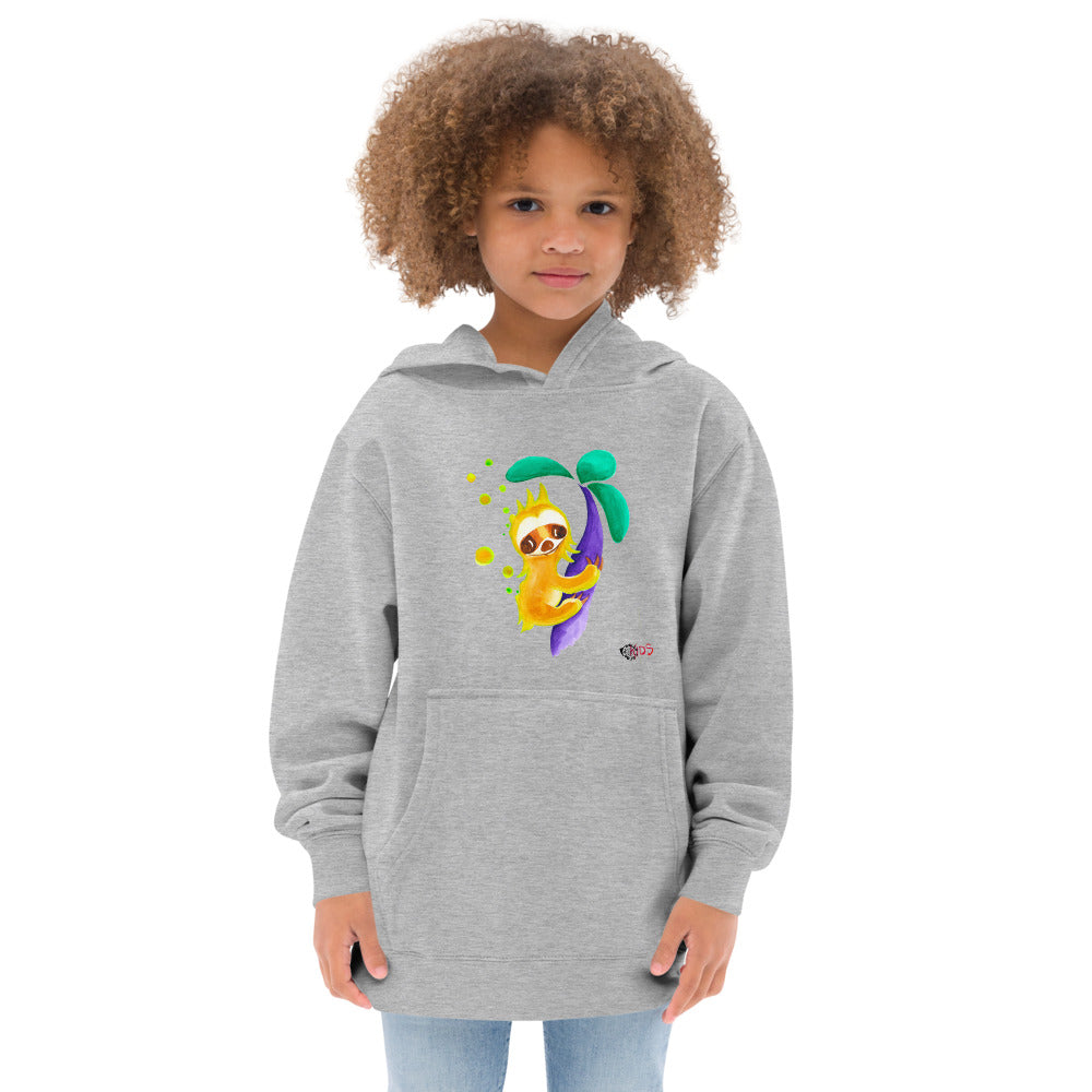 SC Kids Sloth fleece hoodie