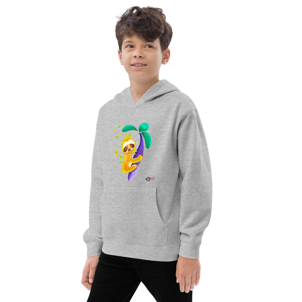SC Kids Sloth fleece hoodie