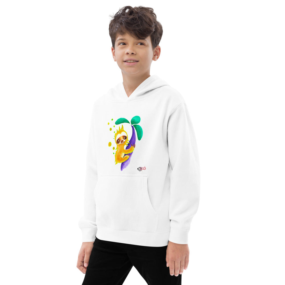 SC Kids Sloth fleece hoodie