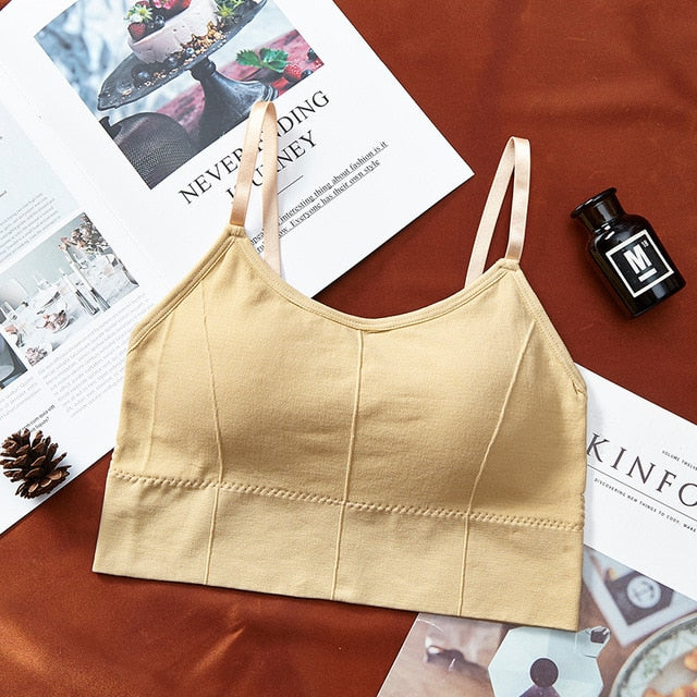 Sports Bra: Breathable Seamless Yoga Bra with Pads