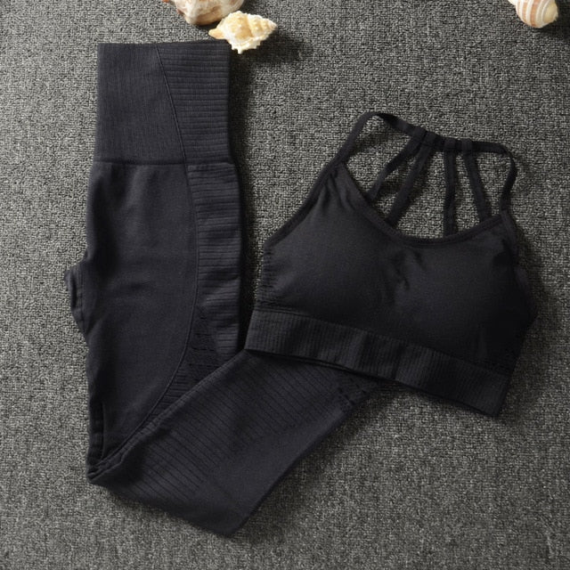 Gym 2 Piece Set Sports Bra and Leggingst