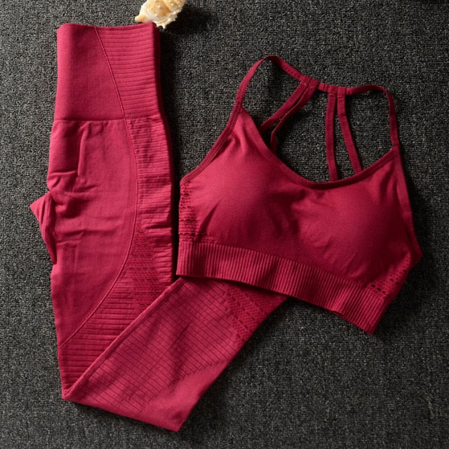 Gym 2 Piece Set Sports Bra and Leggingst