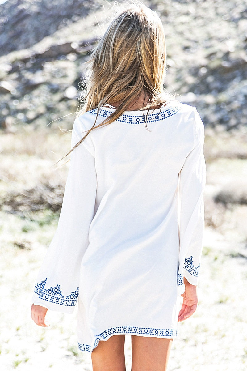 Beach Dress Long Sleeve