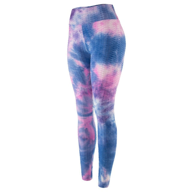 Tie Dye Yoga Pants with Pocket