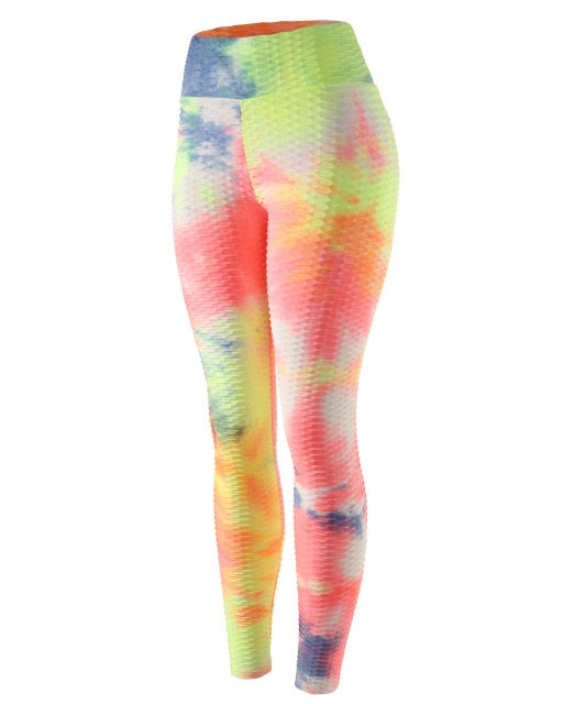 Tie Dye Yoga Pants with Pocket
