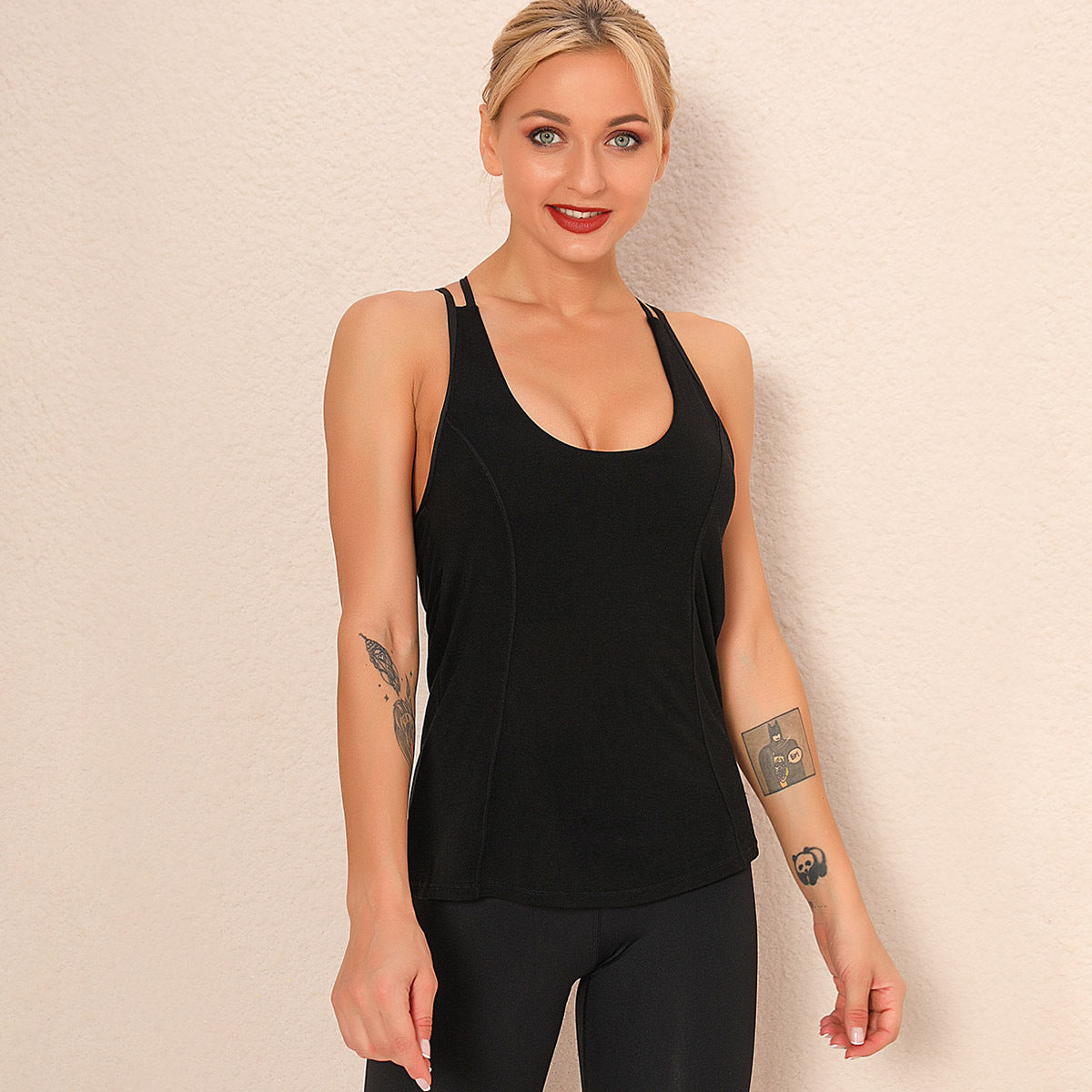2-Piece Sports Bra & Quick-Dry Tank Set | Women's Activewear | UStico