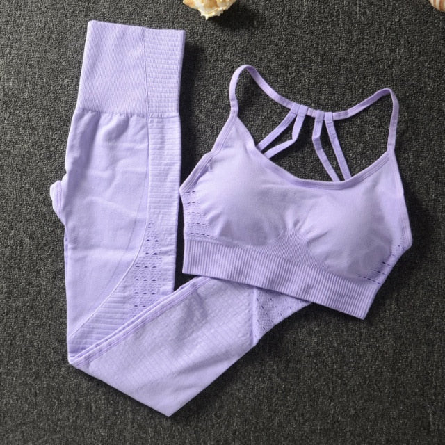 Gym 2 Piece Set Sports Bra and Leggingst
