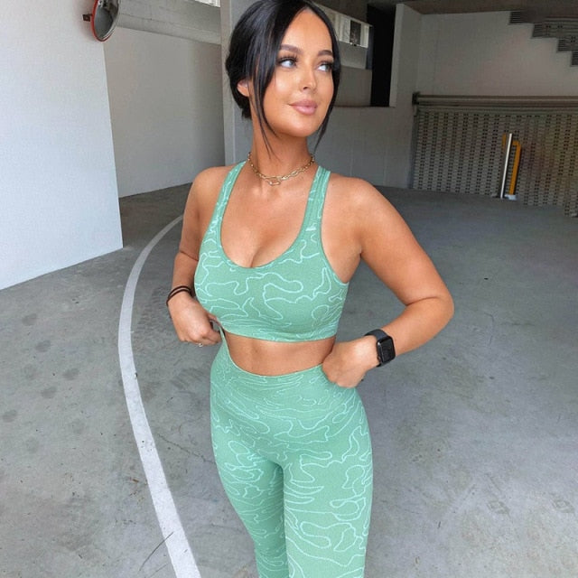 Seamless Yoga/Workout Set