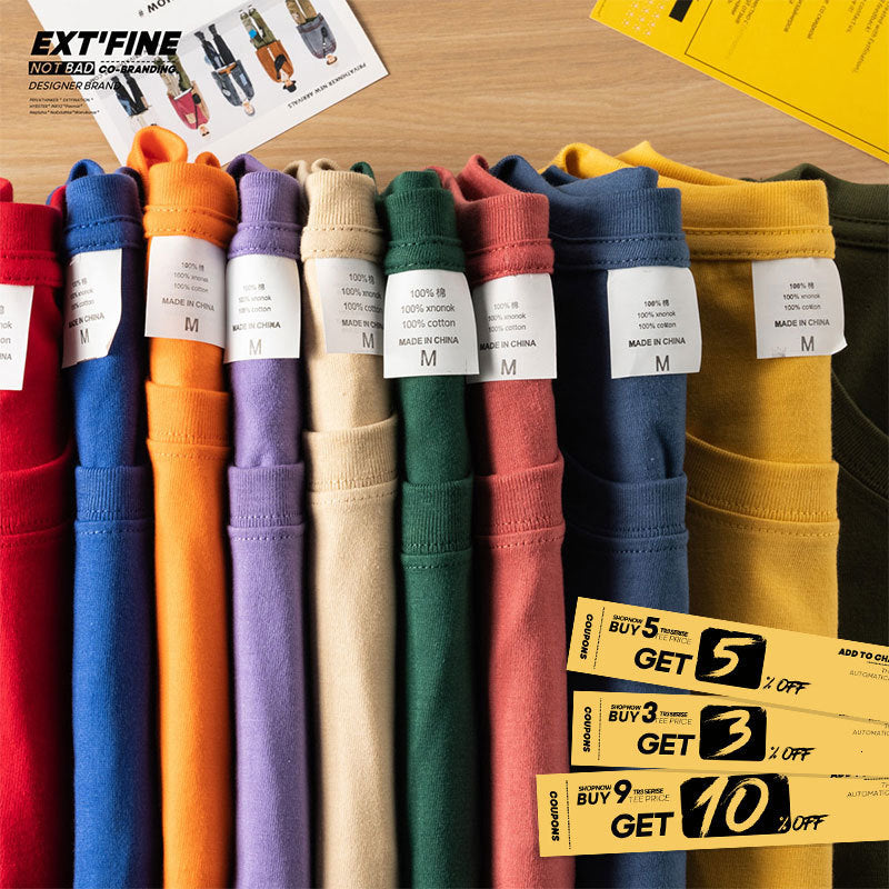 100% Combed Cotton Short Sleeve T-shirt