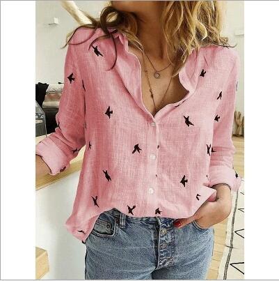 Women’s Oversized Cotton Button up Blouse