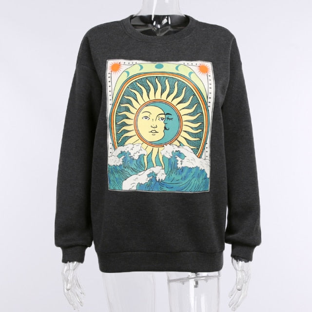 Hippie Oversize Sweatshirt