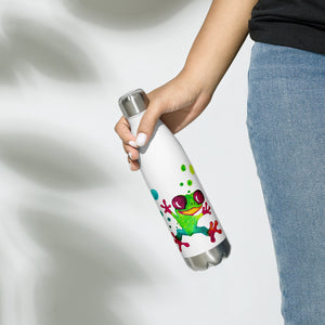 SC Kids Collection - Jungle Frog Stainless Steel Water Bottle