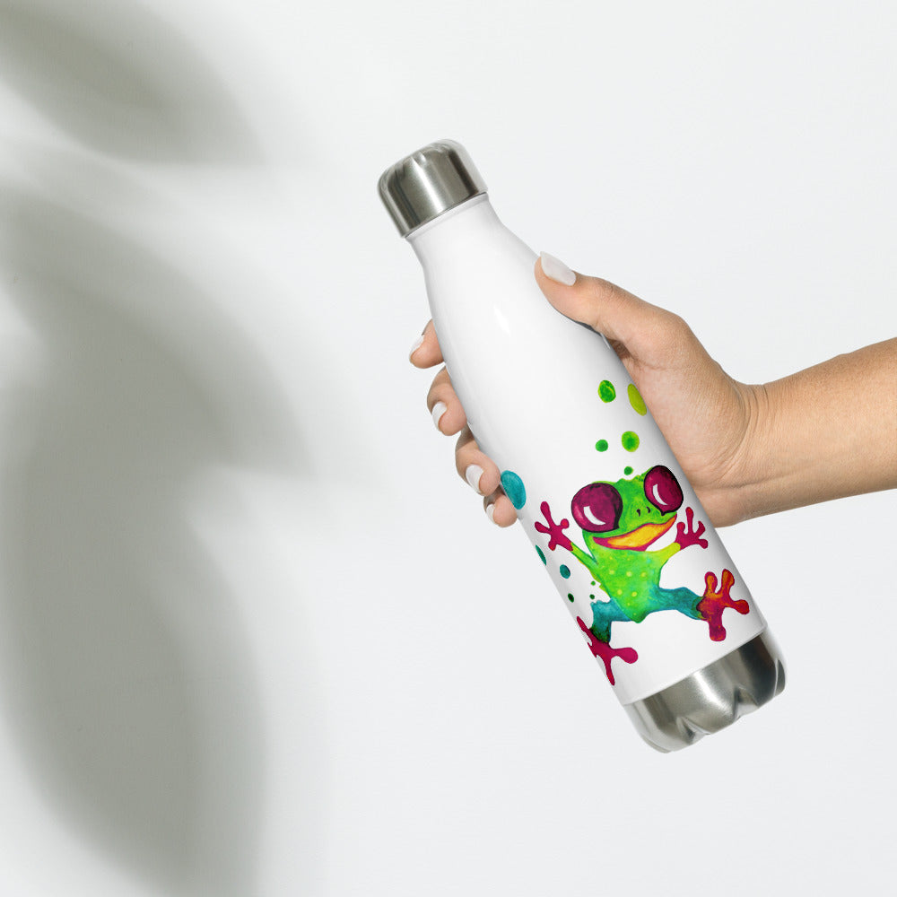SC Kids Collection - Jungle Frog Stainless Steel Water Bottle