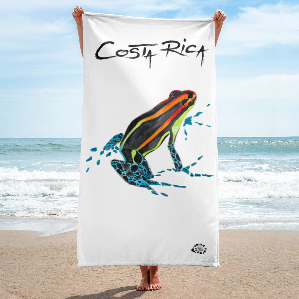 SC Tropical Frog Towel