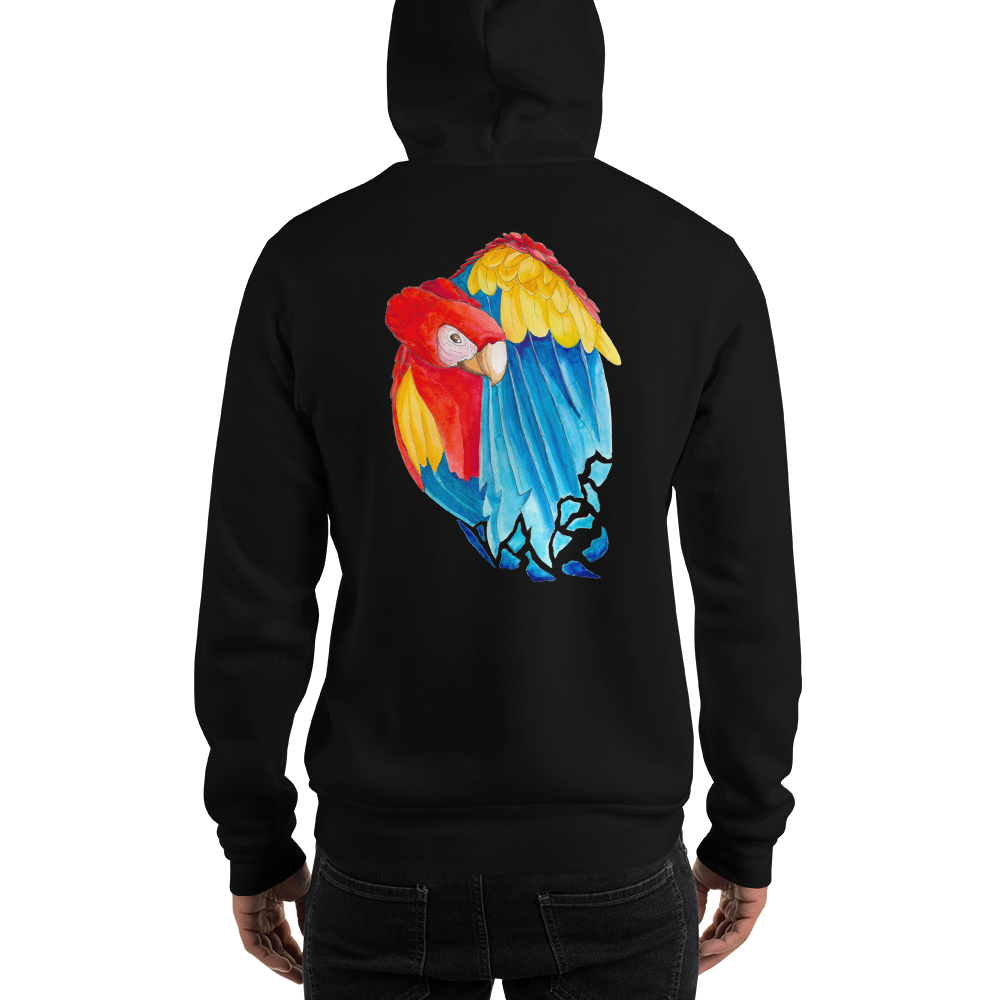 SC Sitting  Macaw Unisex Hoodie