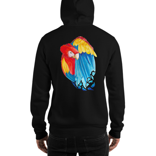 SC Sitting  Macaw Unisex Hoodie