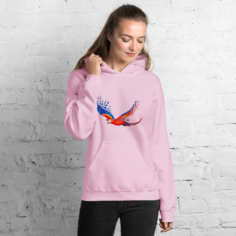 SC Flying Macaw Unisex Hoodie