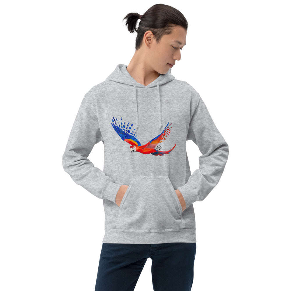 SC Flying Macaw Unisex Hoodie