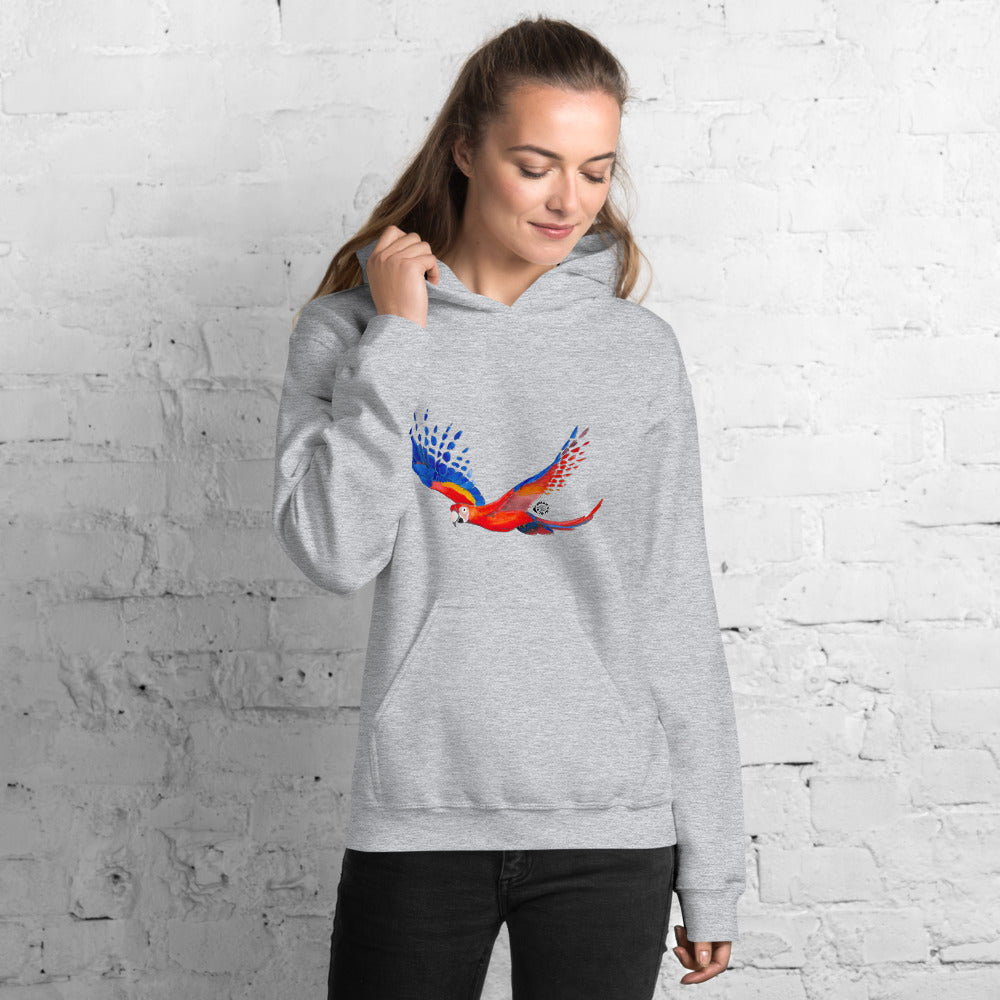 SC Flying Macaw Unisex Hoodie