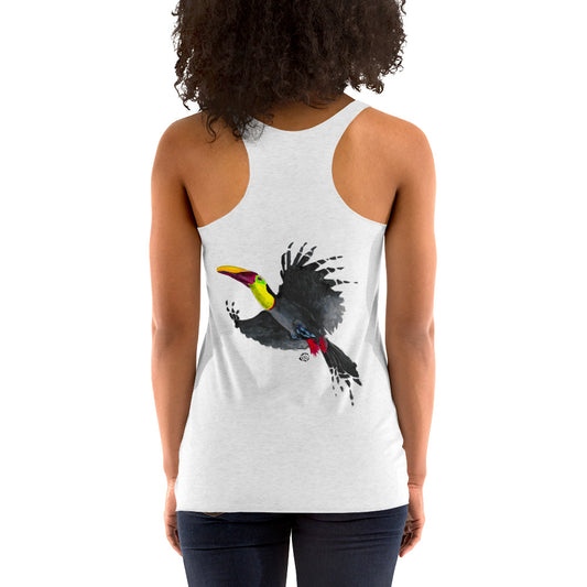SC Flying Toucan Women's Racerback Tank
