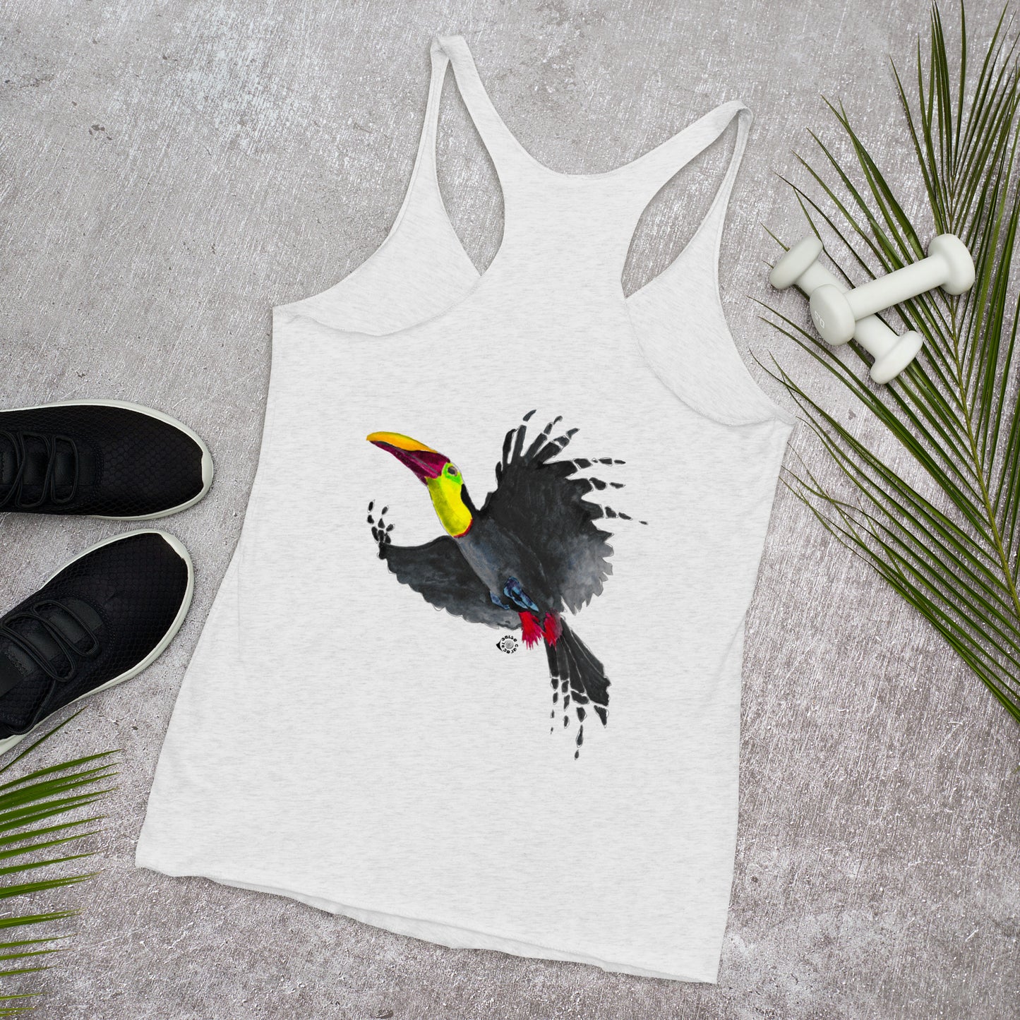 SC Flying Toucan Women's Racerback Tank