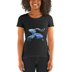 SC Ladies' whale short sleeve t-shirt
