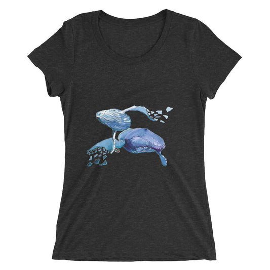 SC Ladies' whale short sleeve t-shirt