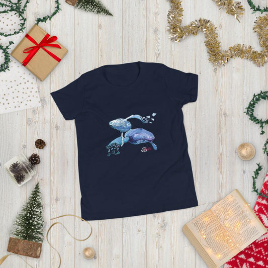 Kids Whale T-Shirt — Soft Ocean Adventure Tee for Boys & Girls | US Tico