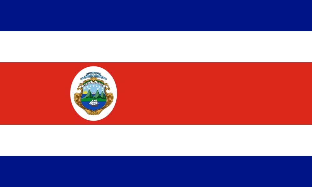 Costa Rican Flag